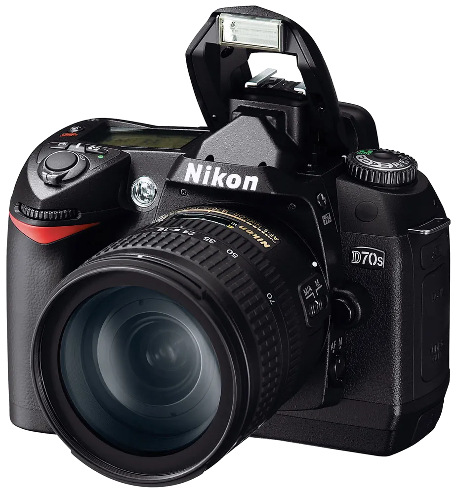 Замена линз Nikon D70s