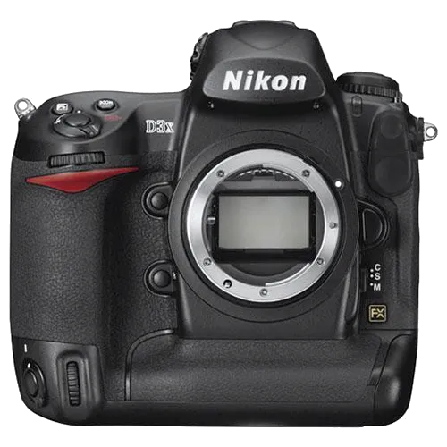 Замена линз Nikon D3X
