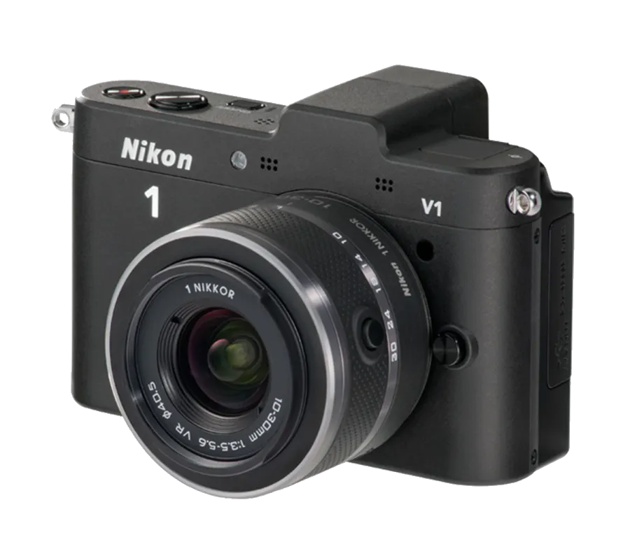 Замена линз Nikon V1