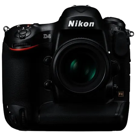 Замена линз Nikon D4