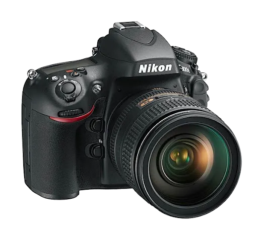Замена линз Nikon D800E