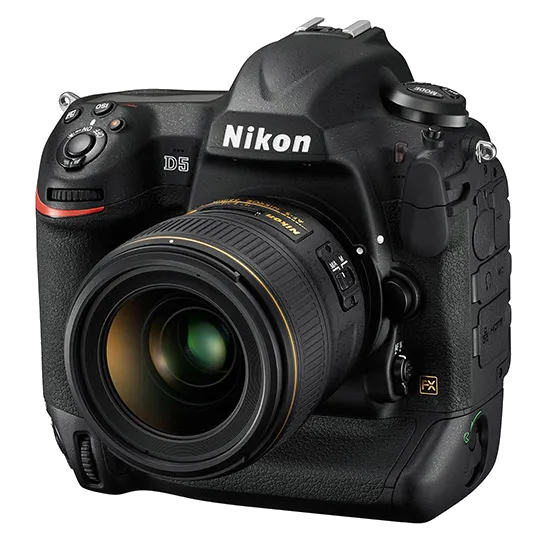 Замена линз Nikon D5